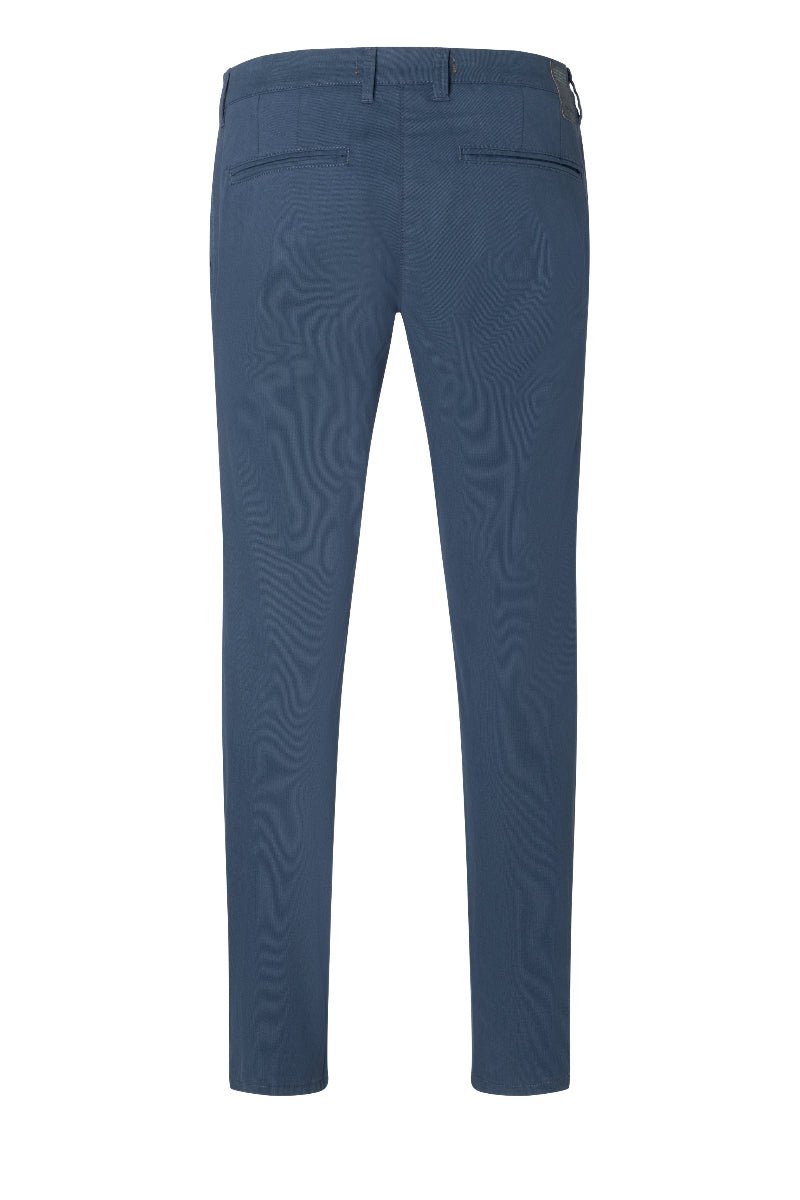 Blue pants on a white background