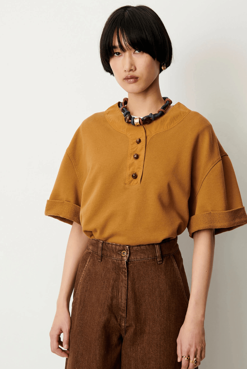 Shirts & Tops - Sessun - Lift Shirt in Hazel - Archery Close
