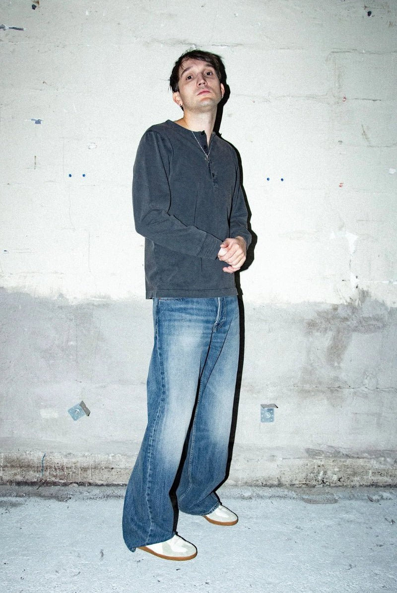 Jeans - Nudie Jeans - Loud Larry Gravel Stone - Archery Close