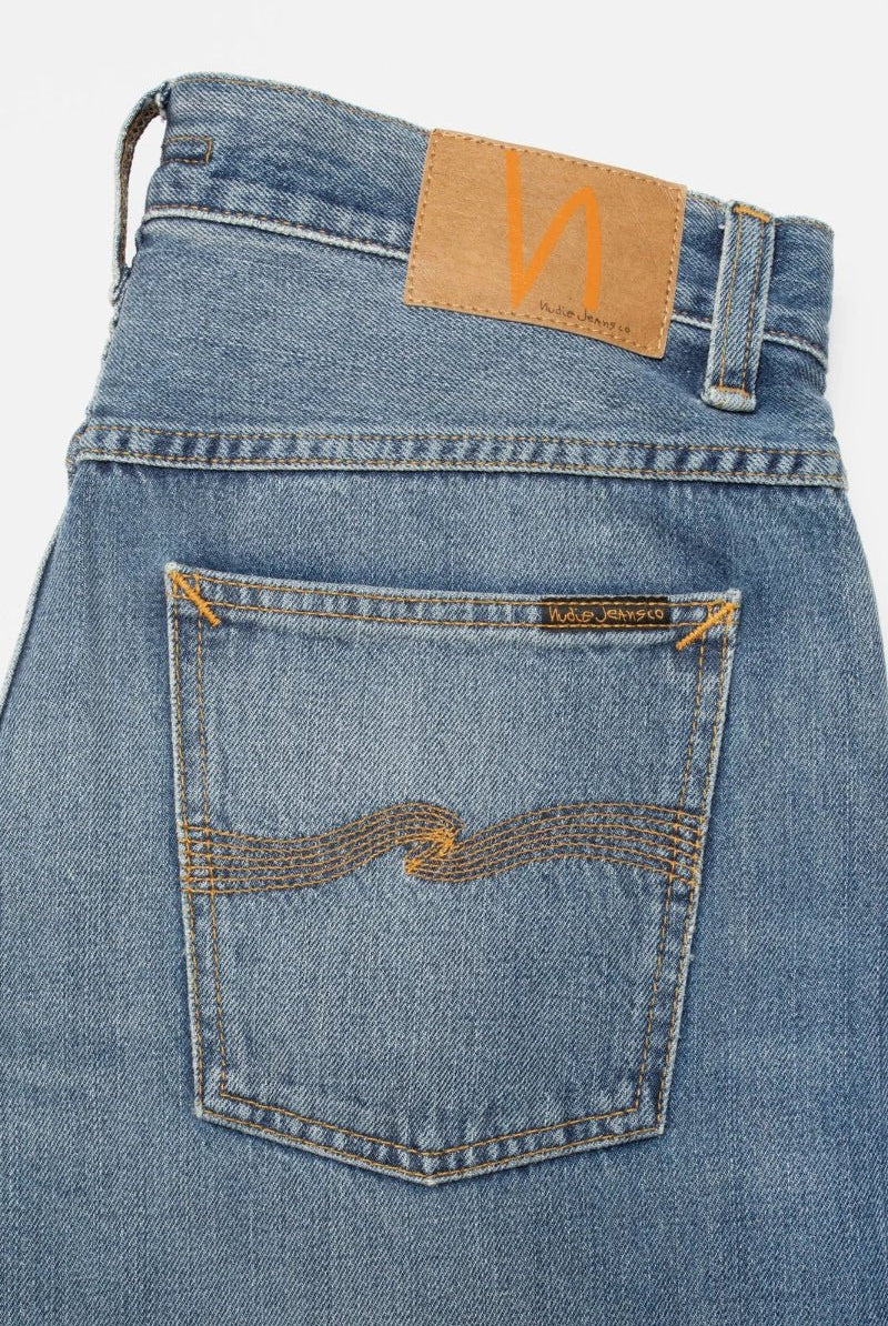Jeans - Nudie Jeans - Loud Larry Gravel Stone - Archery Close