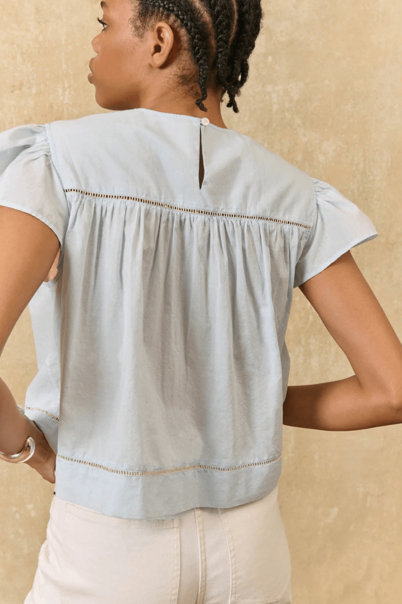 Shirts & Tops - Louise Misha - Louvi Blouse - Archery Close