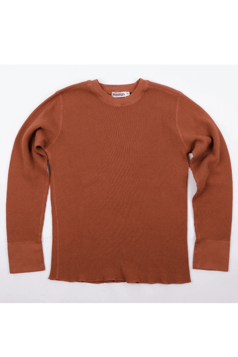 Shirts & Tops - Freenote Cloth - LS Thermal in Picante - Archery Close