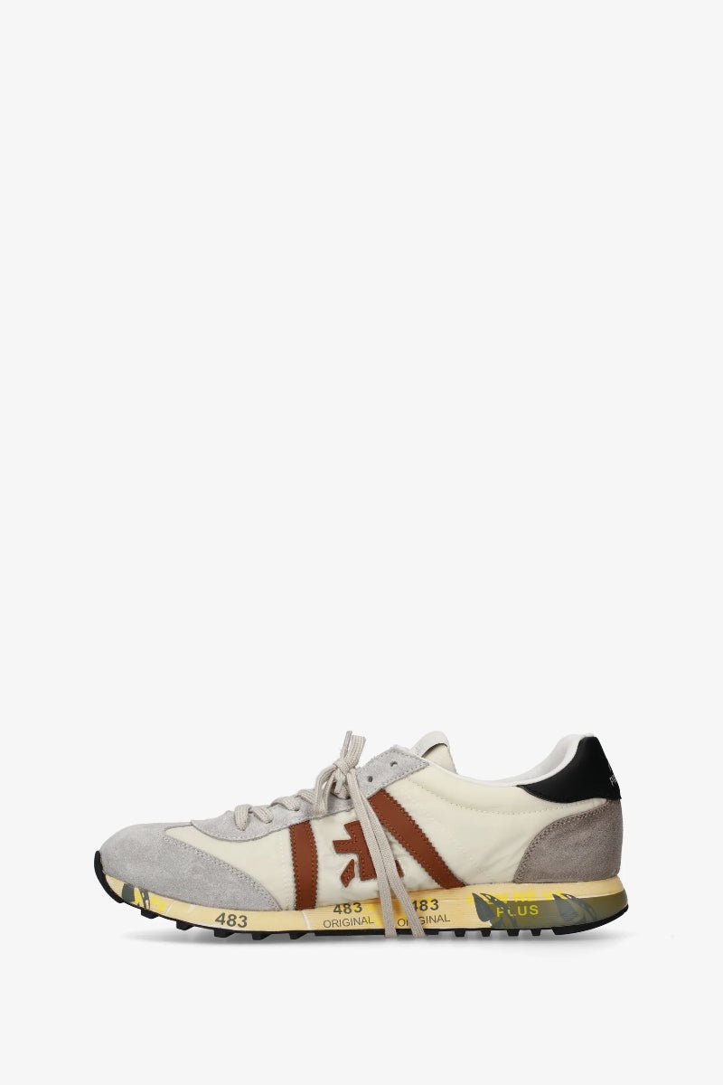 Sneaker with a white background
