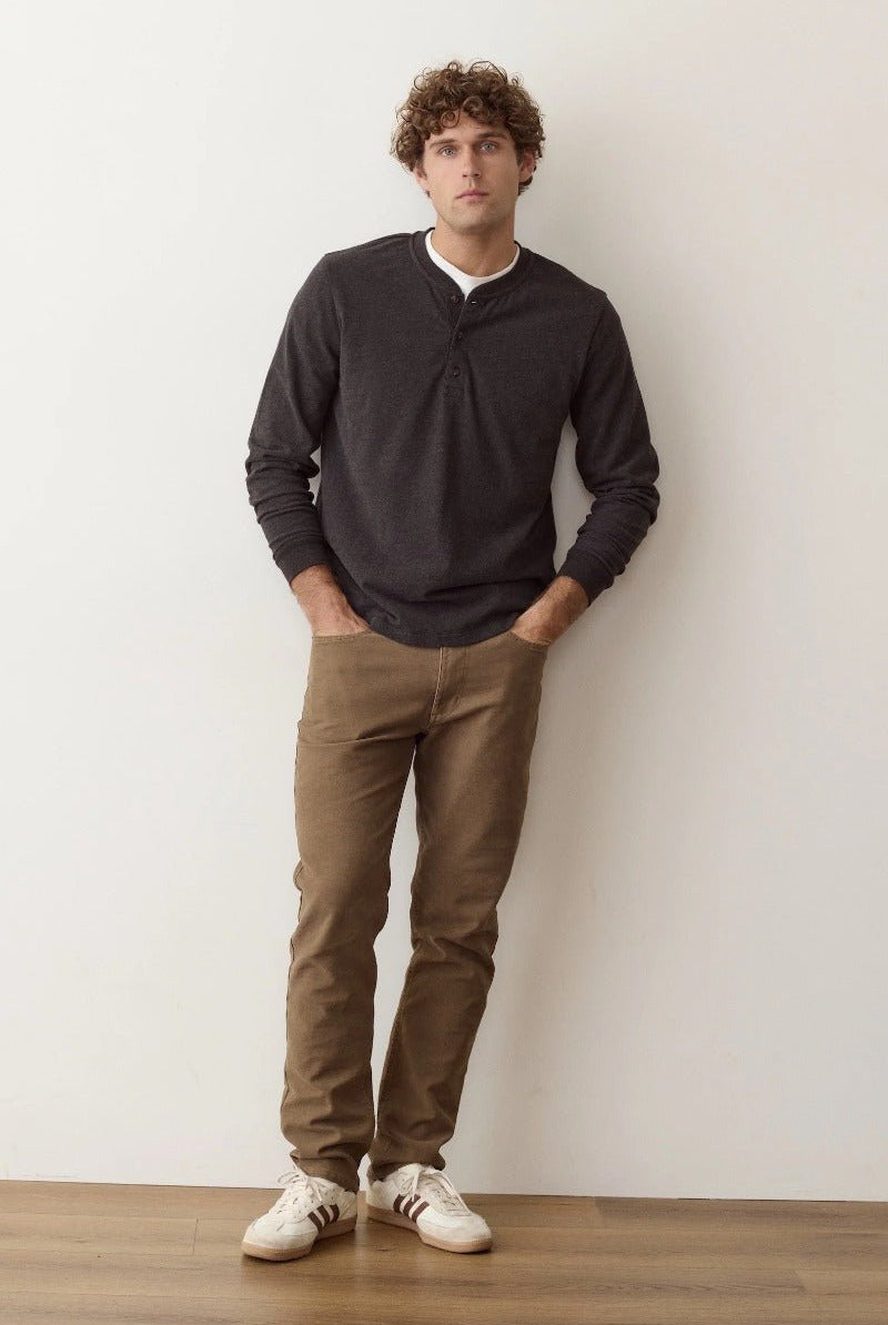 Marine Layer Luxe Jersey Henley