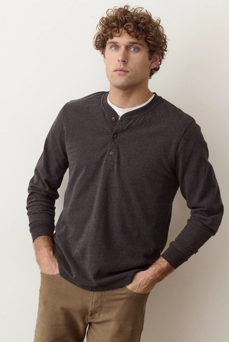 Marine Layer Luxe Jersey Henley