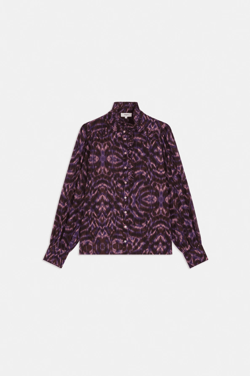 Shirts & Tops - Suncoo Paris - Lyric Blouse - Archery Close