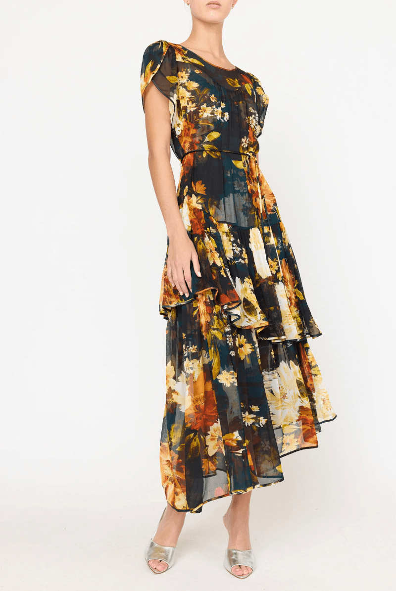 Dresses - Christy Lynn - Mallories Dress in Amber Glow - Archery Close