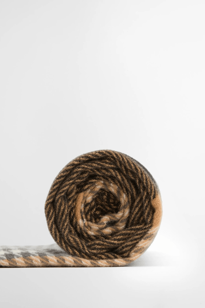 Scarf - Barbour - Melody Check Scarf - Archery Close