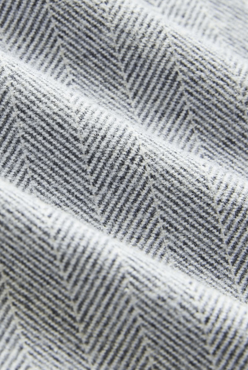 Shirts & Tops - Road to Nowhere Clothing - Men's Accord Shirt in Denim Herringbone - Archery Close