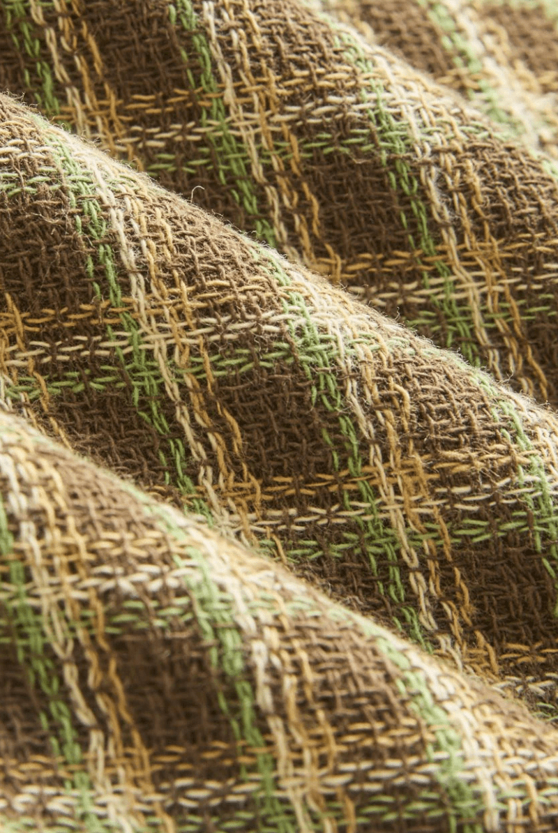 Shirts & Tops - Road to Nowhere Clothing - Men's Cameron Overshirt in Double Cloth Dobby - Archery Close