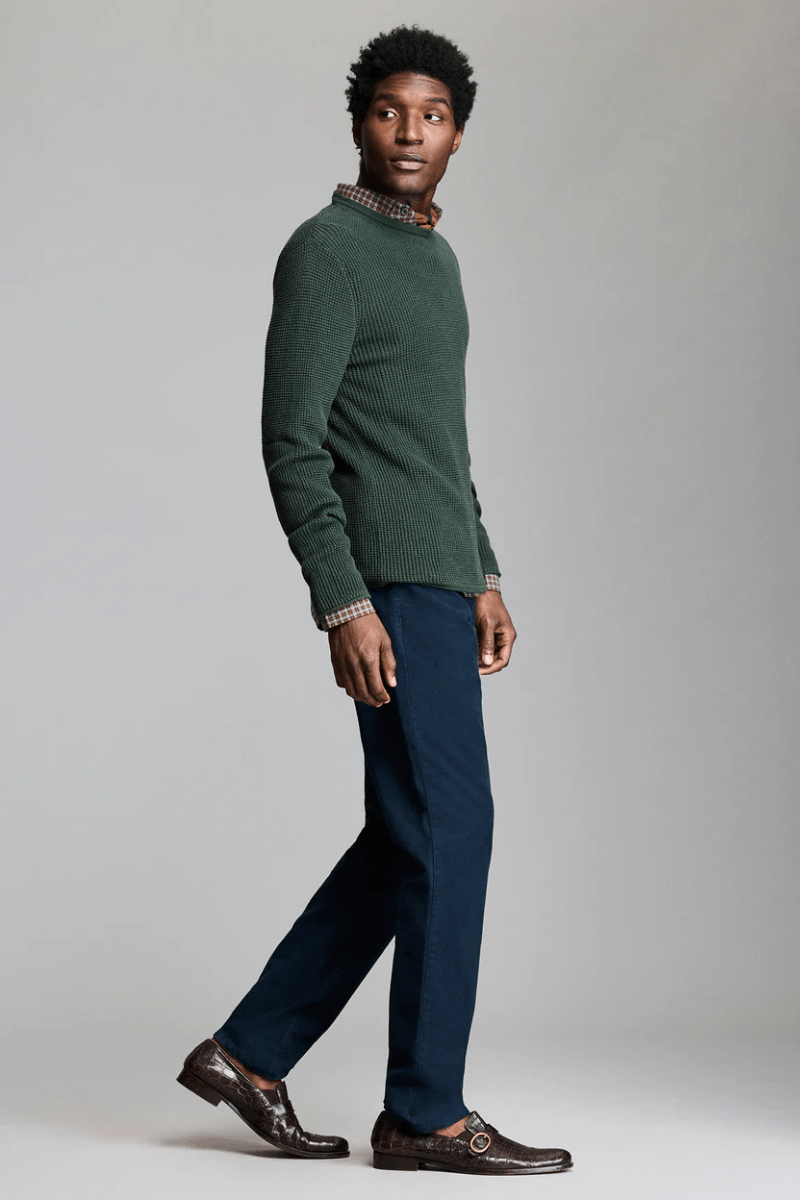 Shirts & Tops - Billy Reid - Mini Waffle Crew - Rosin - Archery Close