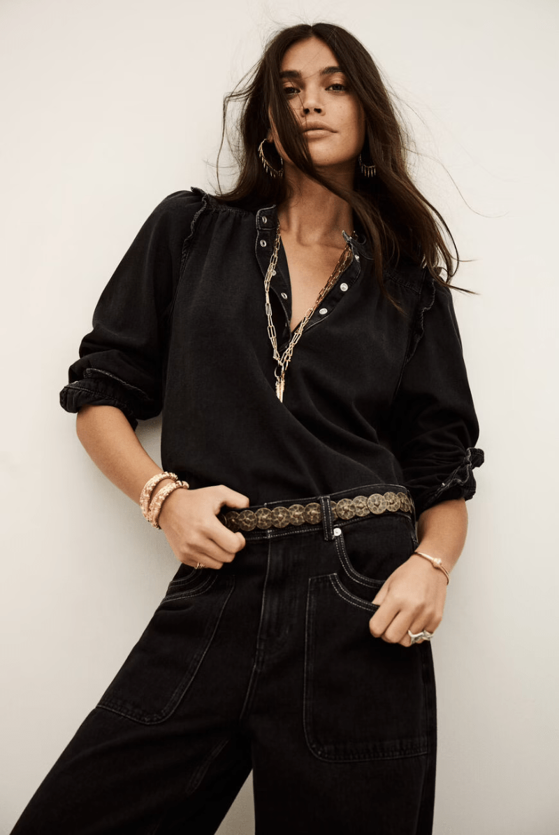 Shirts & Tops - ba&sh - Mio Top - Archery Close