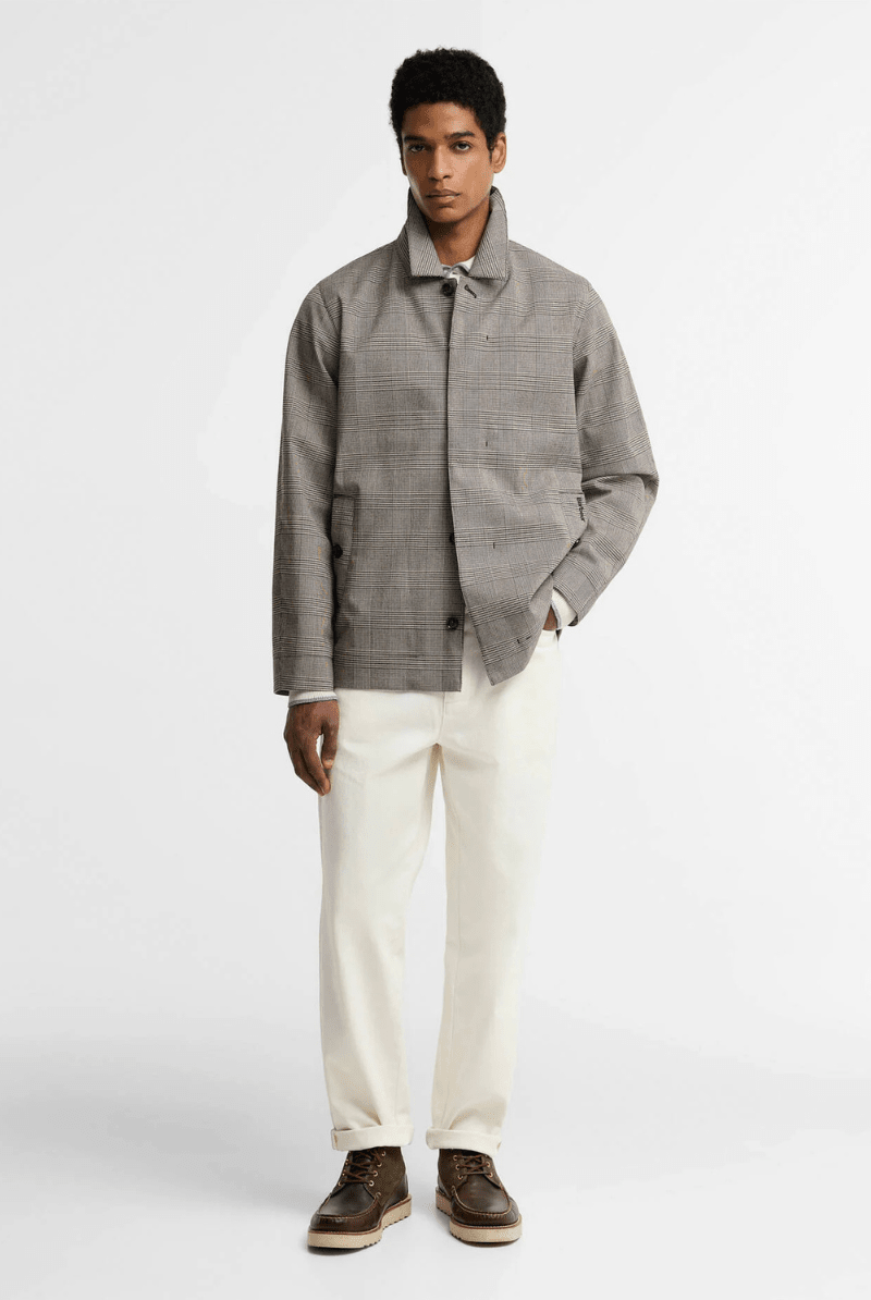 Outerwear - Barbour - Modern Short Lorden Showerproof Mac - Archery Close