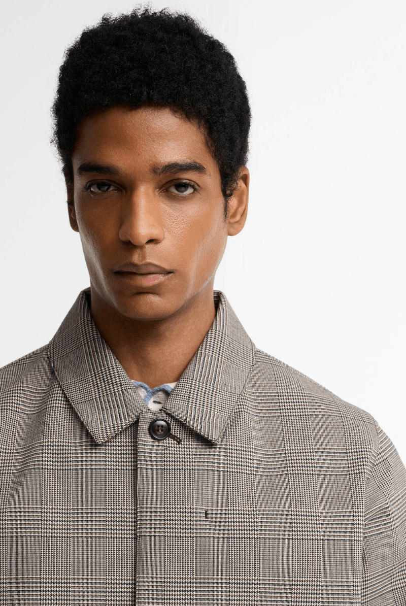 Outerwear - Barbour - Modern Short Lorden Showerproof Mac - Archery Close