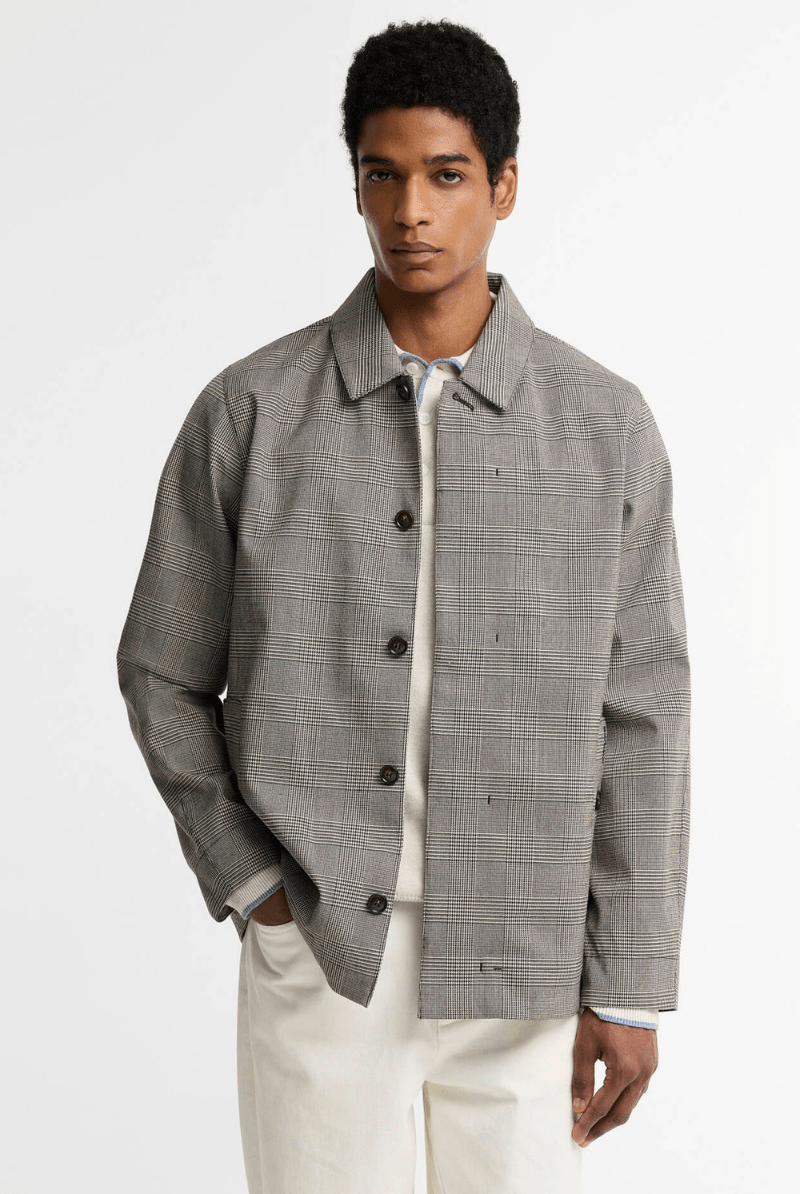 Outerwear - Barbour - Modern Short Lorden Showerproof Mac - Archery Close