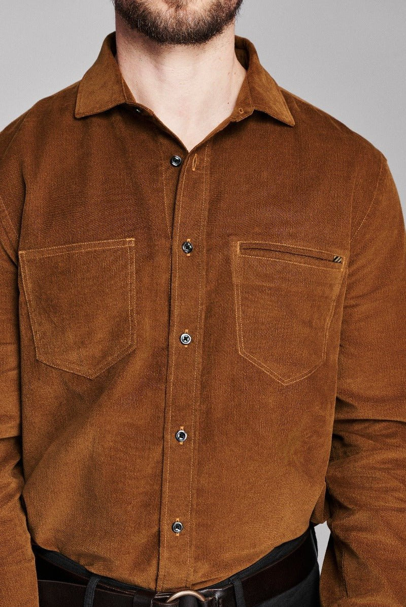 Billy Reid Moleskin Cochran Shirt