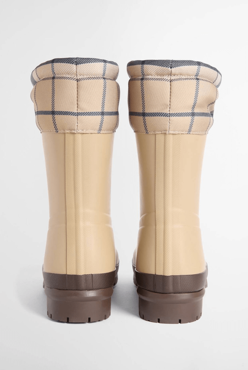 Boots - Barbour - Mowbray Welly in Beige - Archery Close