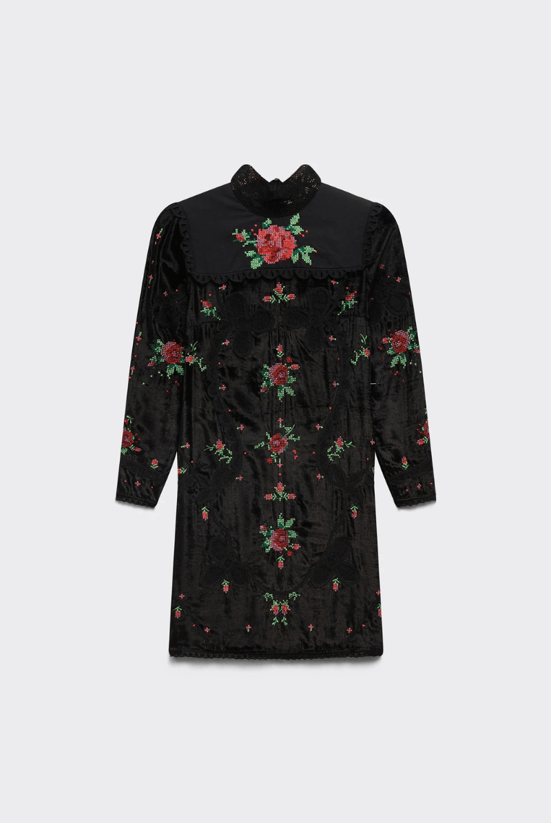 Dresses - Manoush - Nappe Dress - Archery Close