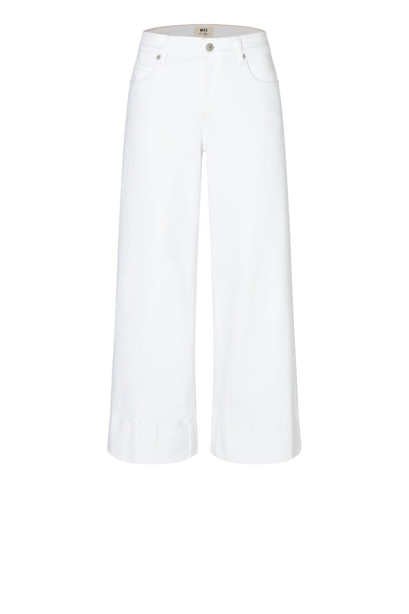 White skirt on a white background