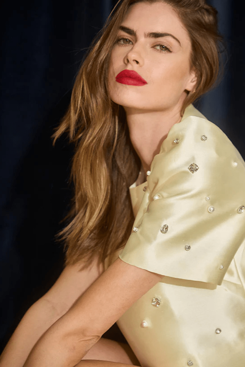 Shirts & Tops - Hunter Bell - Olivia Top in Ivory - Archery Close