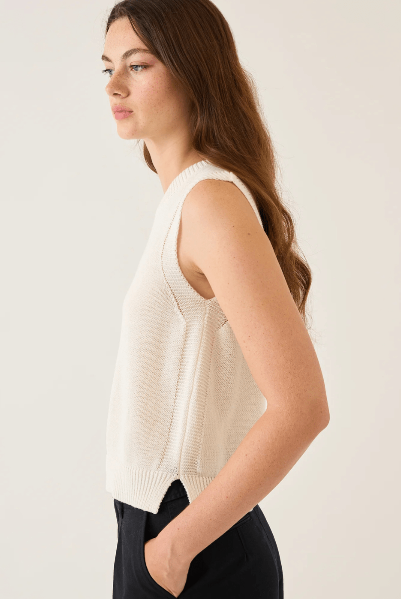 Shirts & Tops - DemyLee - Olympia Top in Off White - Archery Close