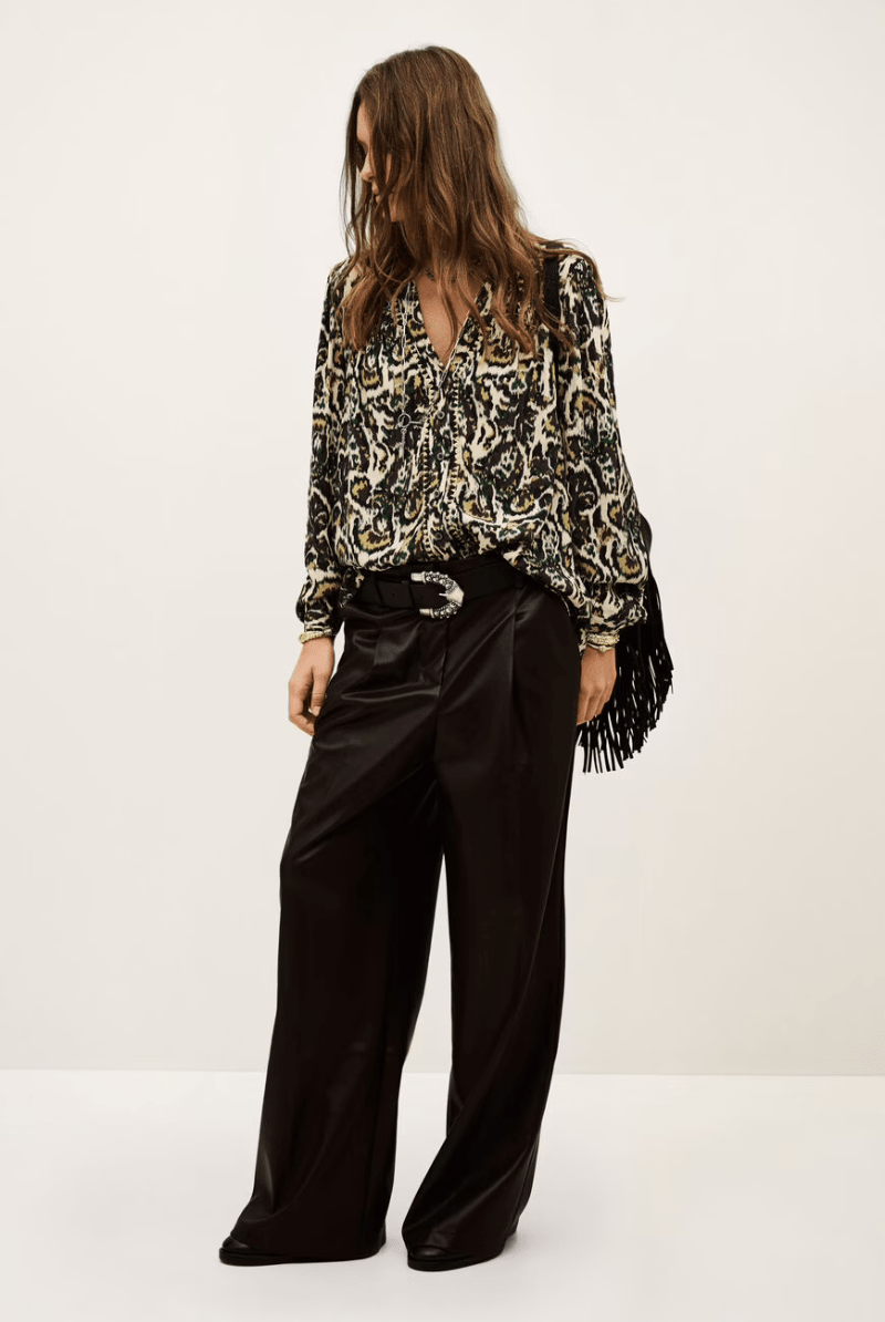 Shirts & Tops - ba&sh - Onada Blouse - Archery Close