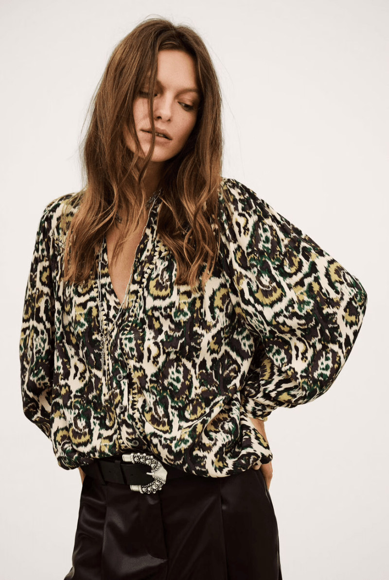 Shirts & Tops - ba&sh - Onada Blouse - Archery Close