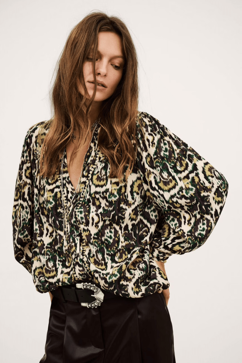 Shirts & Tops - ba&sh - Onada Blouse - Archery Close