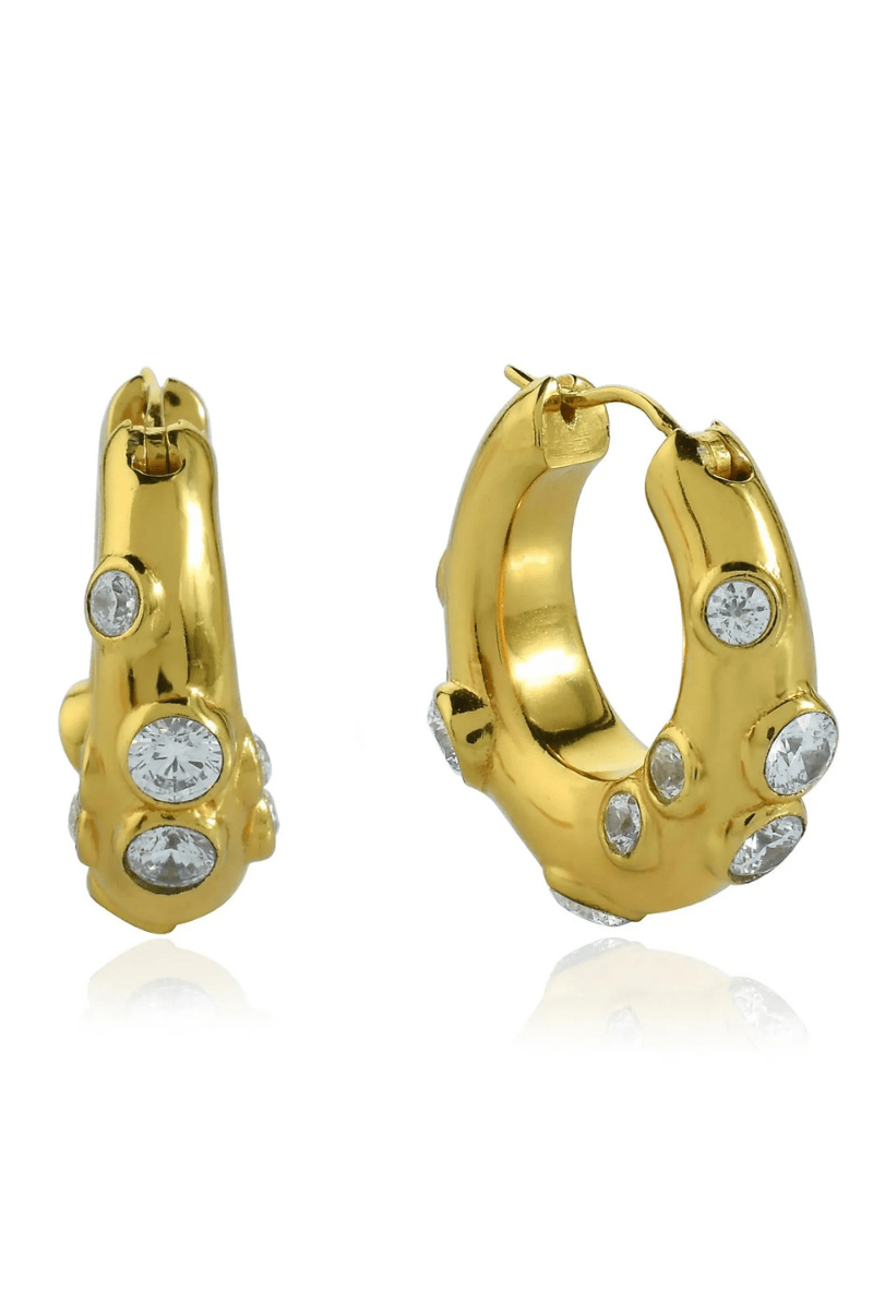 Jewelry - Shyla - Oren Hoops - Archery Close