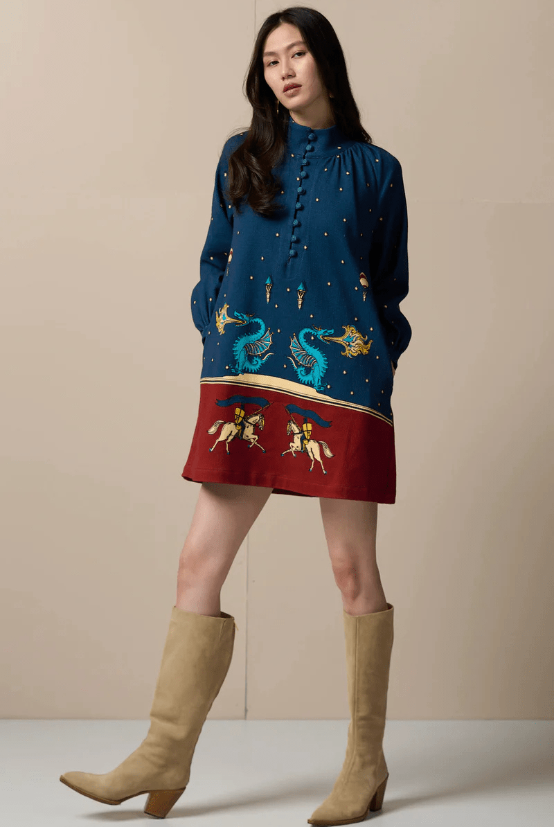 Dresses - Paolita - Orsini Phoebe Dress - Archery Close