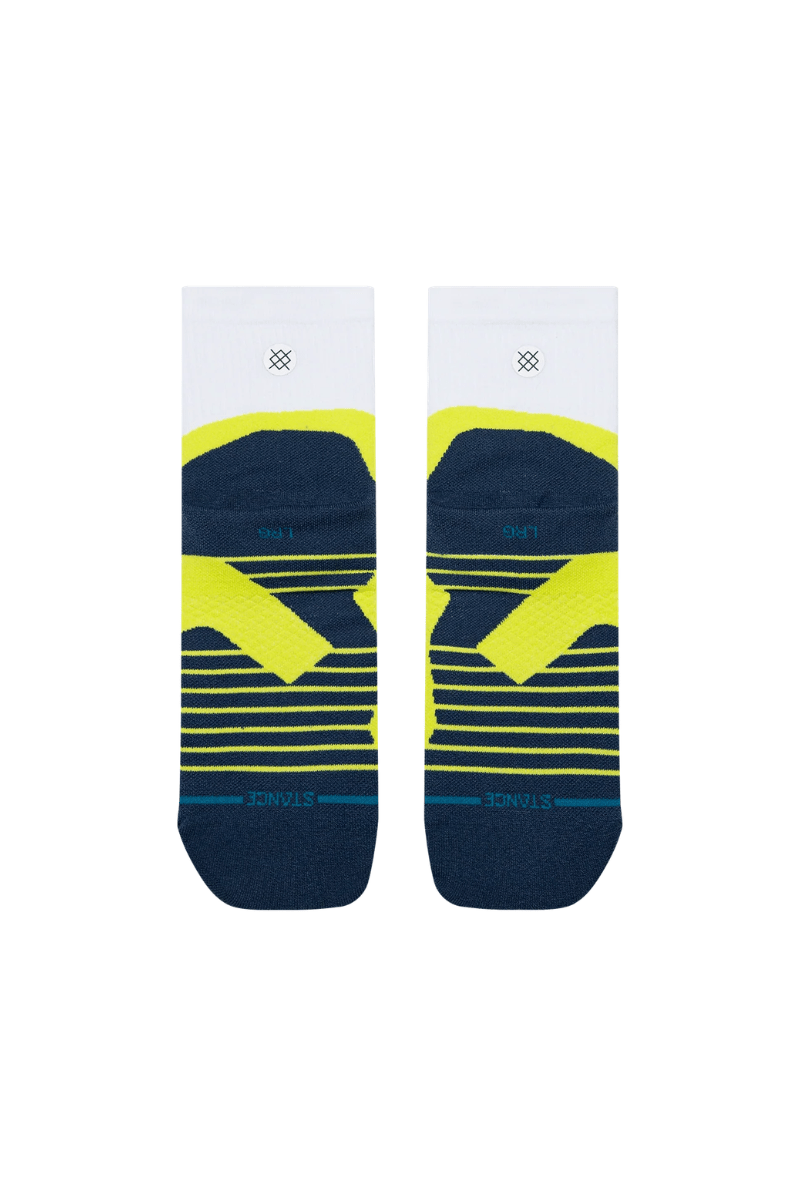 Socks - Stance - Pace Light Quarter in Volt - Archery Close