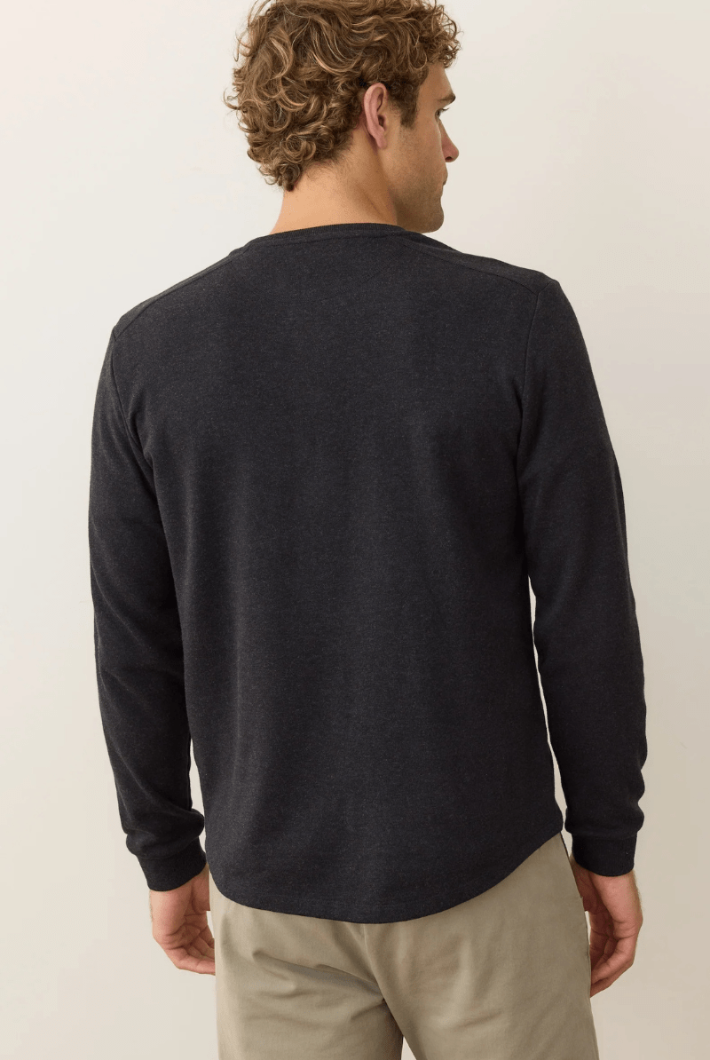 T-Shirt - Marine Layer - Pacifica Stretch Henley - Archery Close