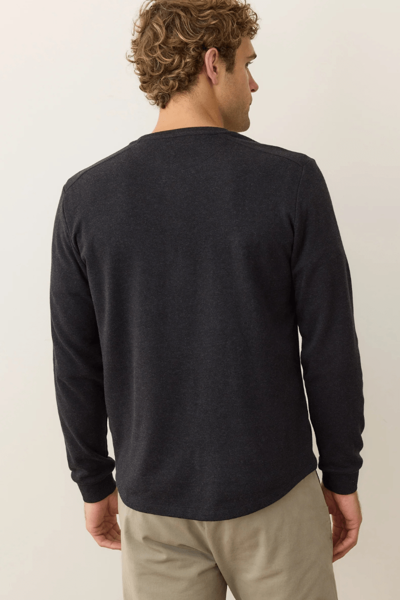 T-Shirt - Marine Layer - Pacifica Stretch Henley - Archery Close