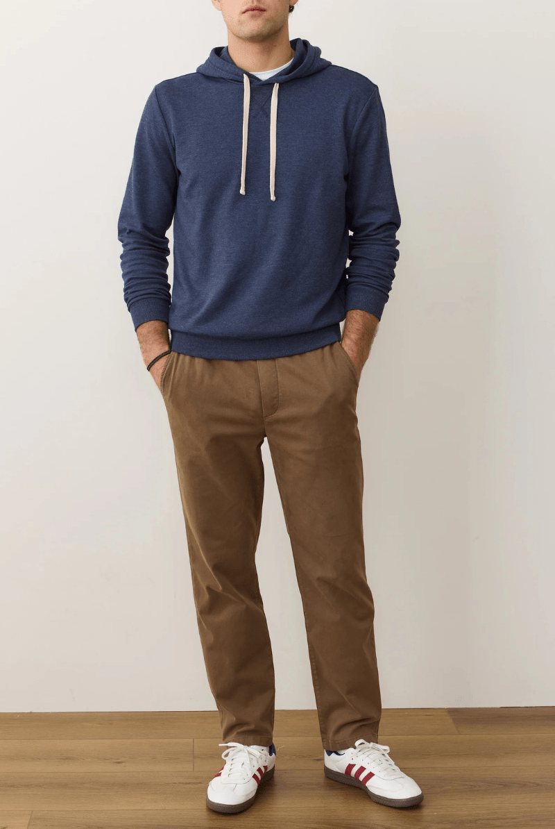 Sweatshirts - Marine Layer - Pacifica Stretch Hoodie - Archery Close