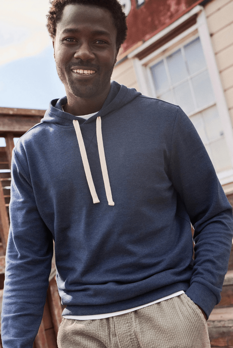 Sweatshirts - Marine Layer - Pacifica Stretch Hoodie - Archery Close