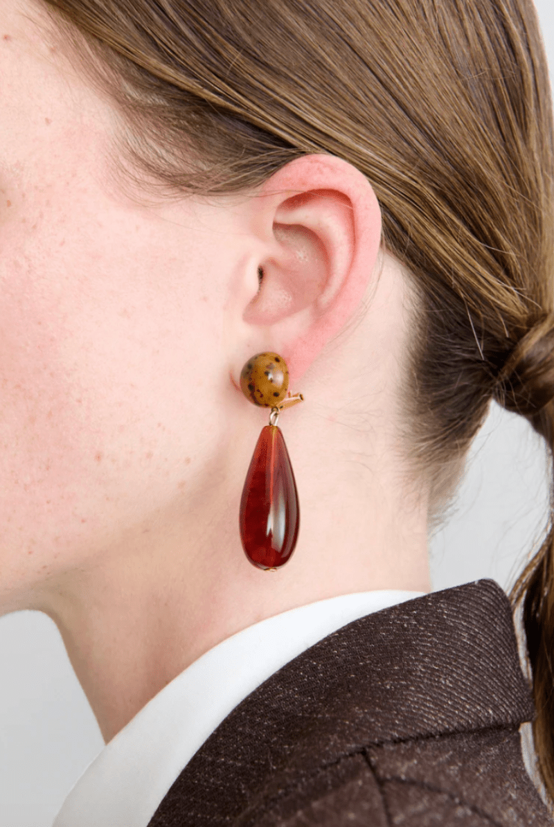 Jewelry - Rachel Comey - Pamploma Earring in Cream - Archery Close