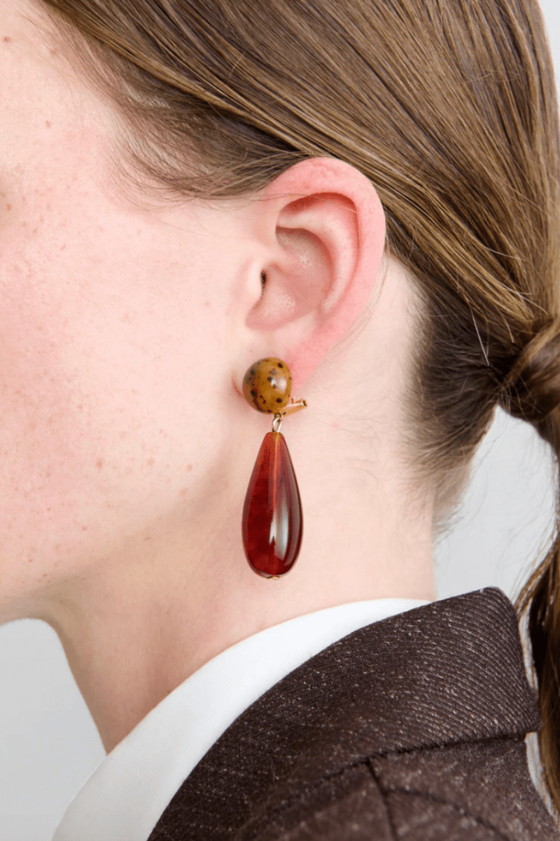 Jewelry - Rachel Comey - Pamploma Earring in Cream - Archery Close