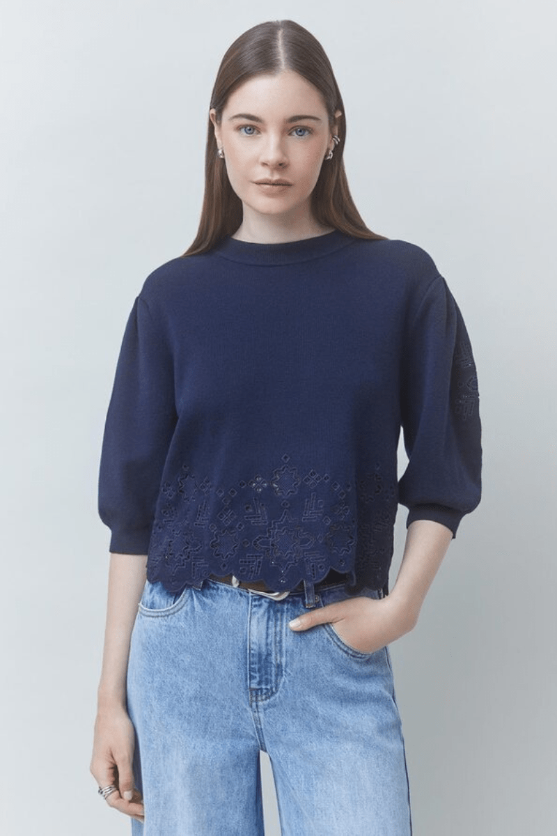 Sweater - Suncoo Paris - Parvi Sweater - Archery Close