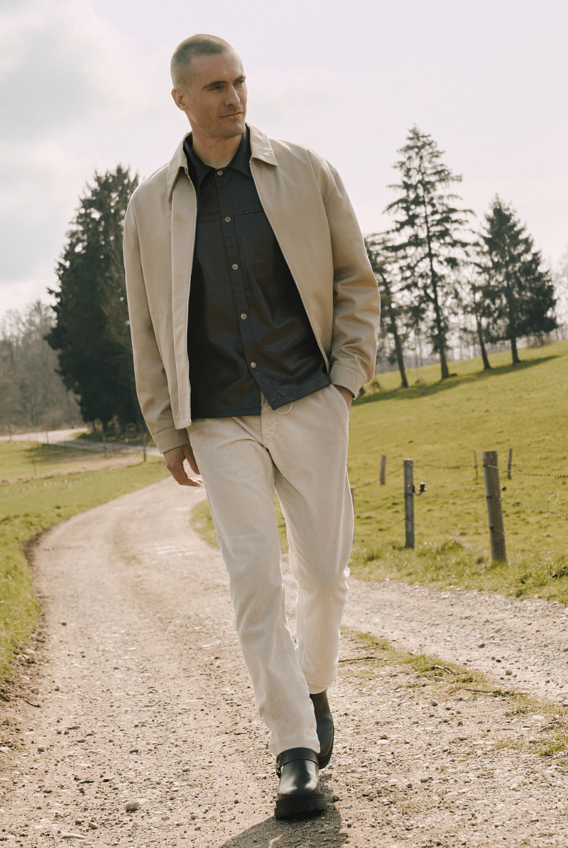 Pants - MAC Jeans - Pedro Fancy Cords - Archery Close