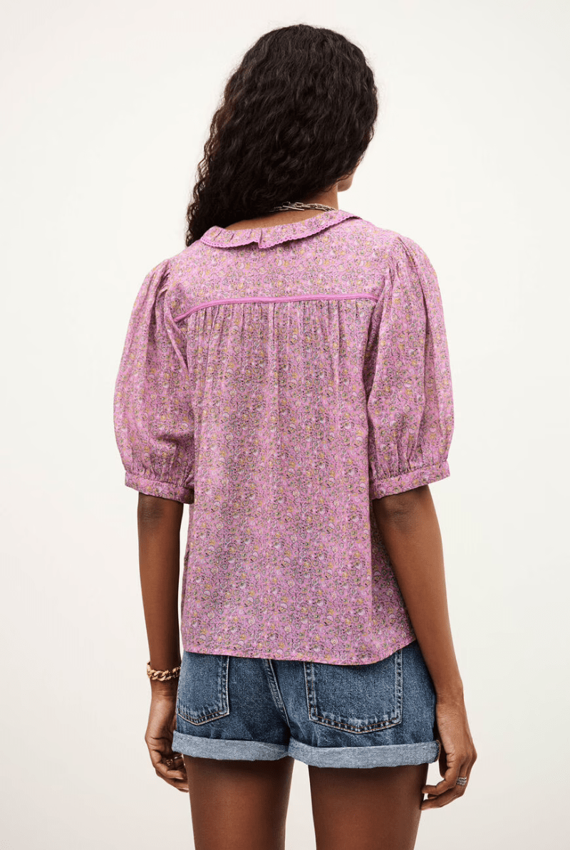 Shirts & Tops - ba&sh - Physalys Shirt in Rose - Archery Close