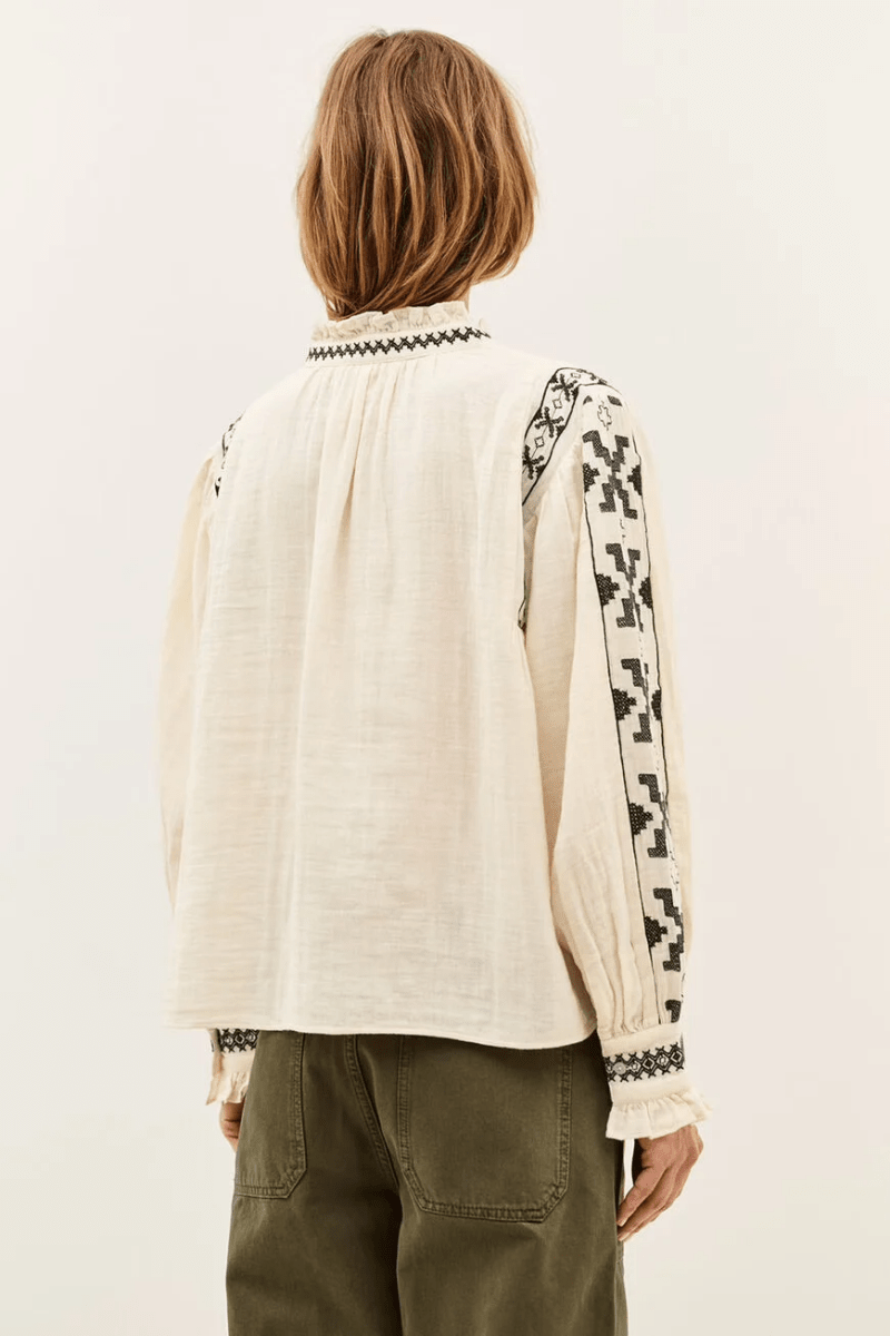 Shirts & Tops - ba&sh - Pidma Blouse - Archery Close