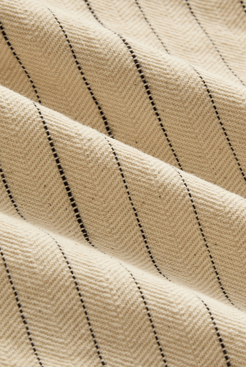 Pants - Road to Nowhere Clothing - Pilon Trouser in Cotton Stripe - Archery Close