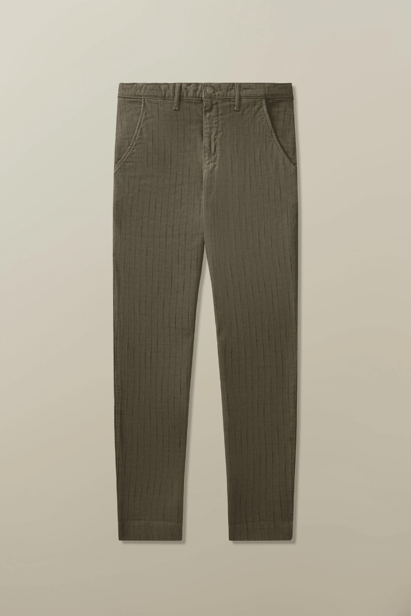 - Road to Nowhere Clothing - Pilon Trouser in Herringbone - Archery Close