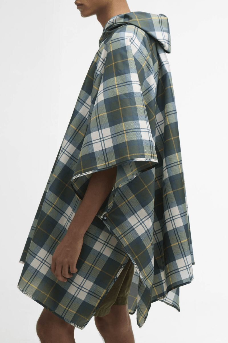 Outerwear - Barbour - Poncho in Ancient Tartan - Archery Close