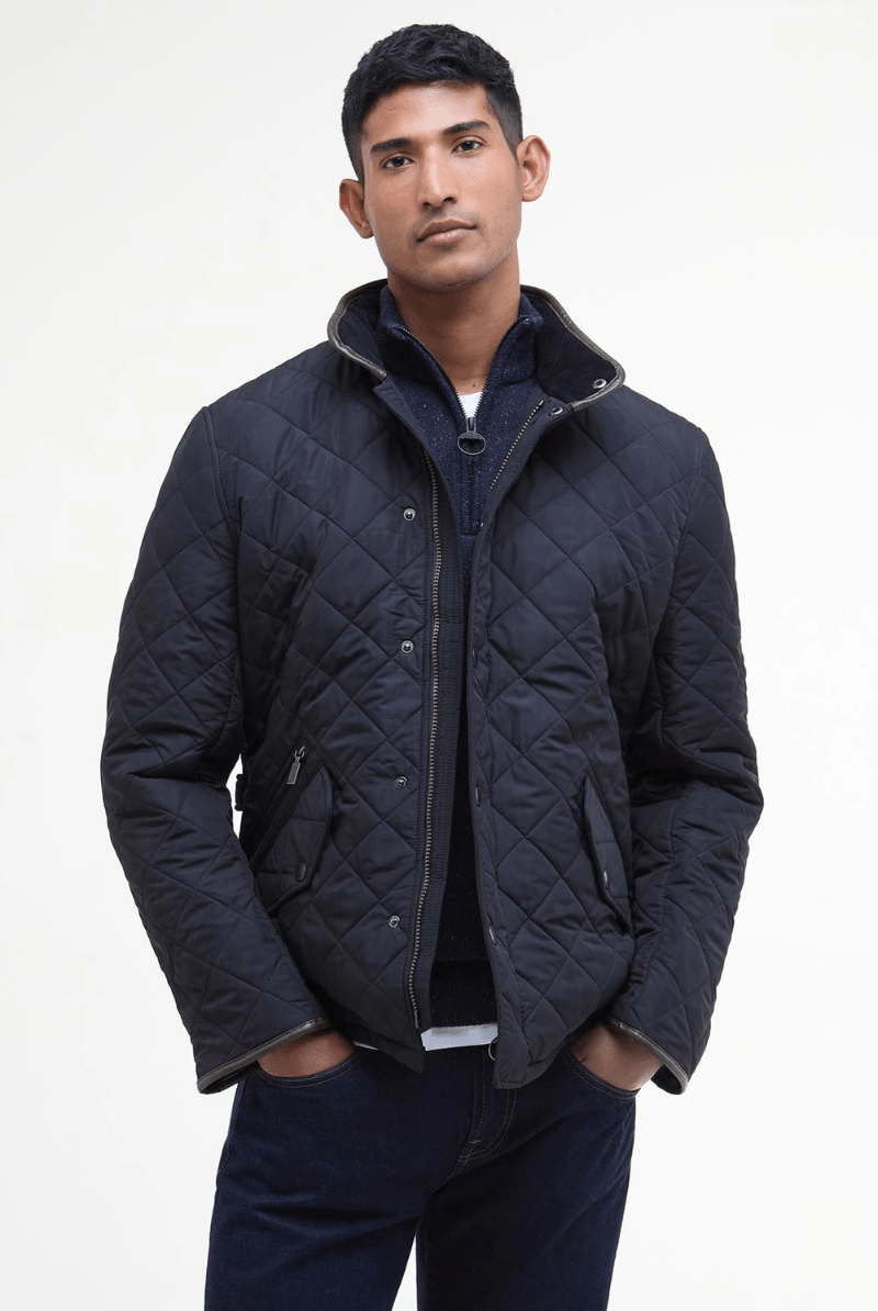 Outerwear - Barbour - Powell Quilted Jacket - Archery Close