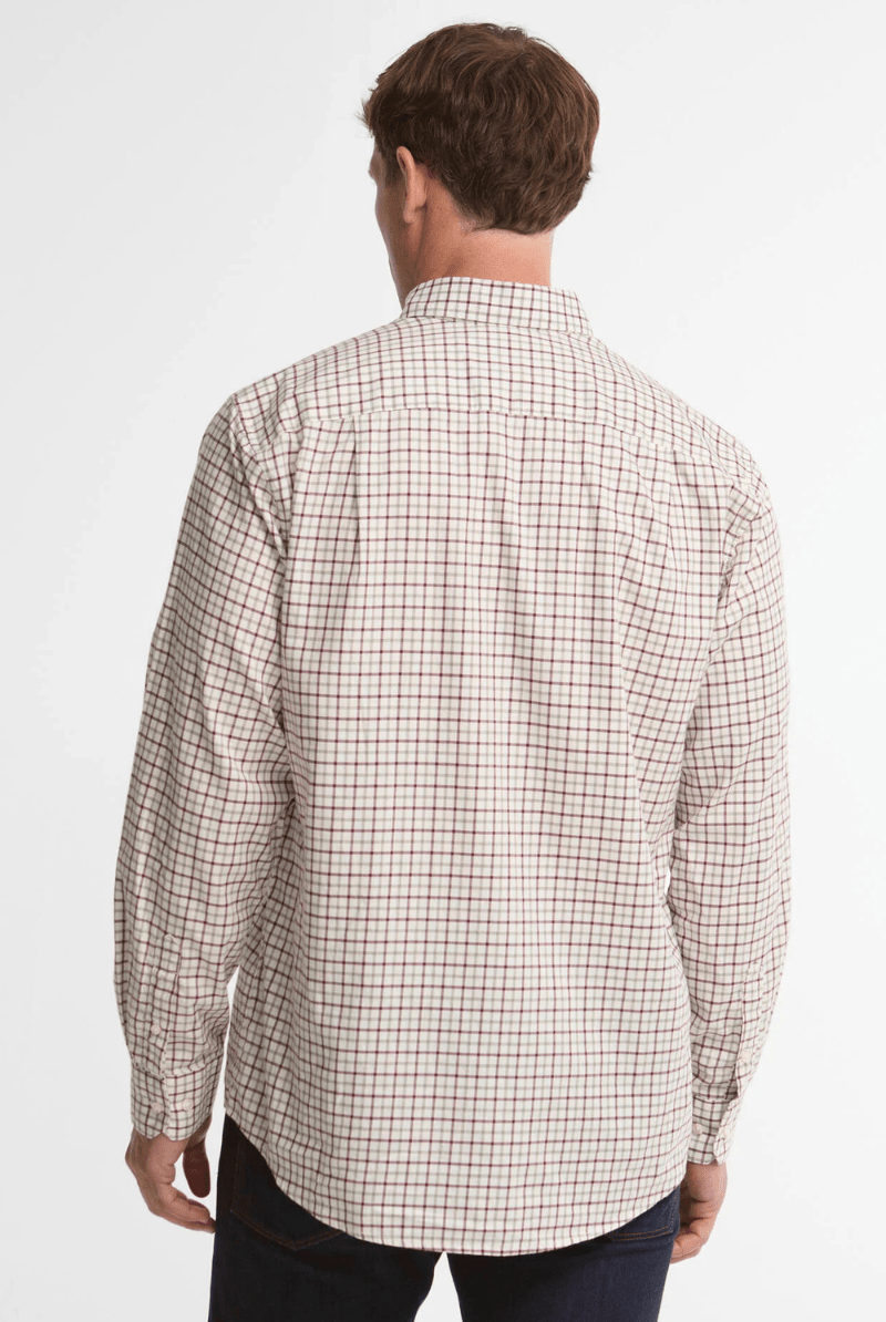 Shirts & Tops - Barbour - Preston Regular Long-Sleeved Shirt - Archery Close
