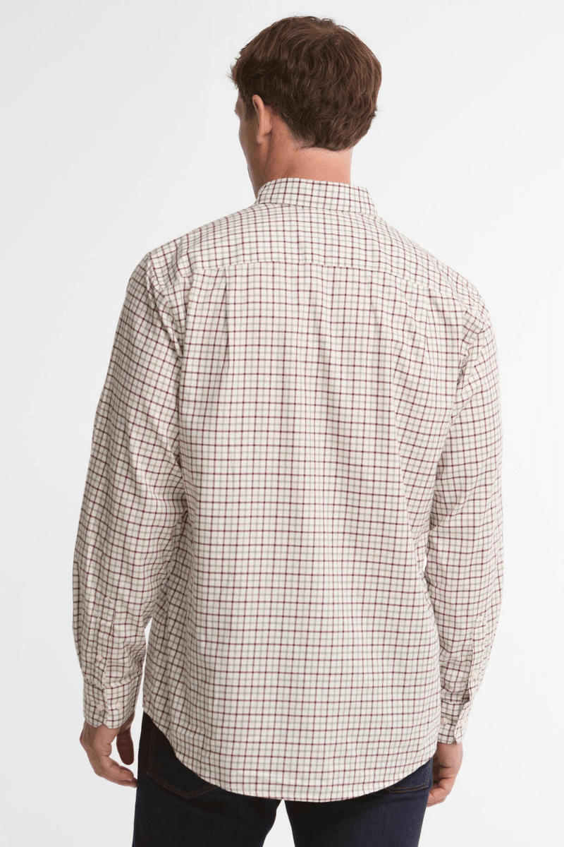 Shirts & Tops - Barbour - Preston Regular Long-Sleeved Shirt - Archery Close