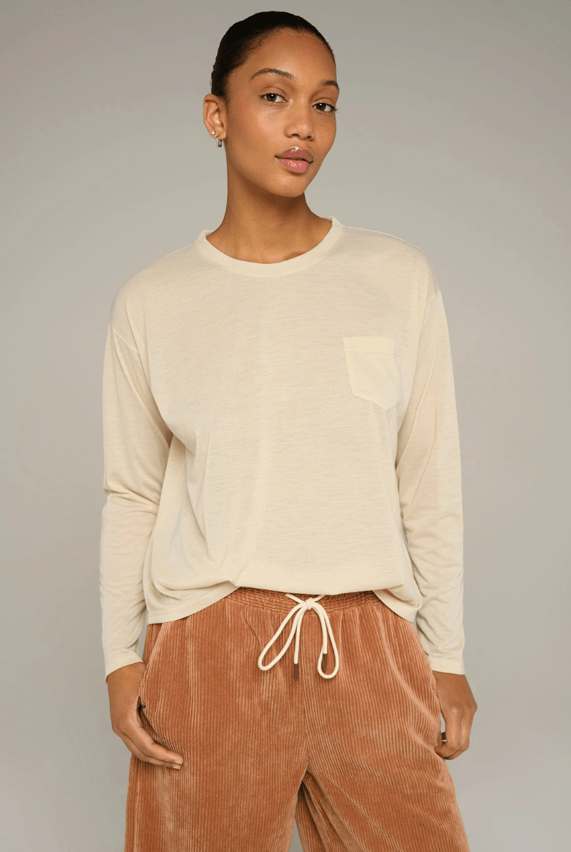 Shirts & Tops - Cotelac - Printed Long Sleeve Tee - Archery Close