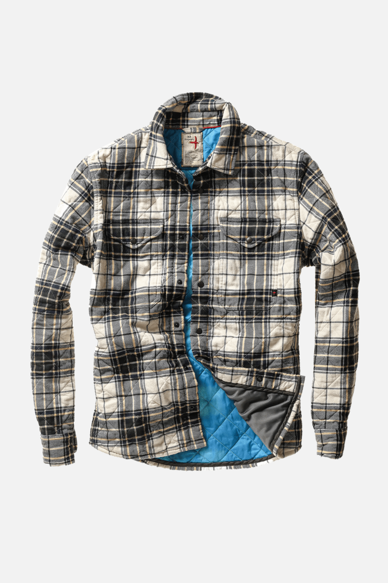 Outerwear - Relwen - Quilted Flannel Shirtjacket - Archery Close