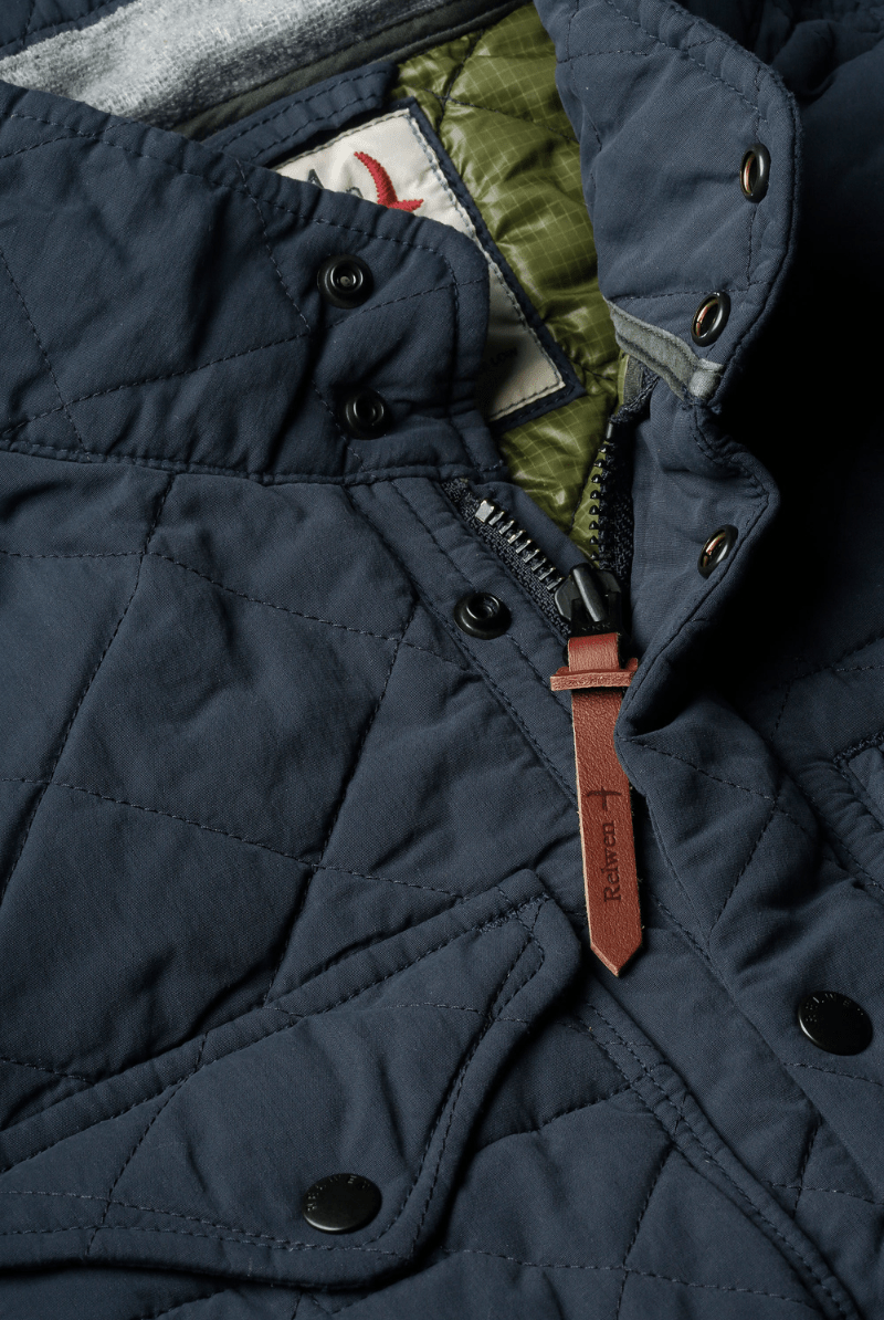 Outerwear - Relwen - Quilted Tanker - Archery Close